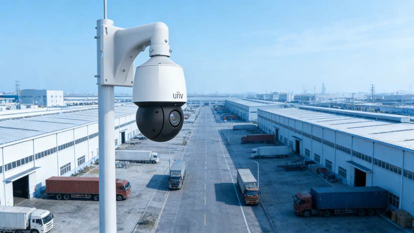 PTZ 摄像头在大面积安全防护中的应用
